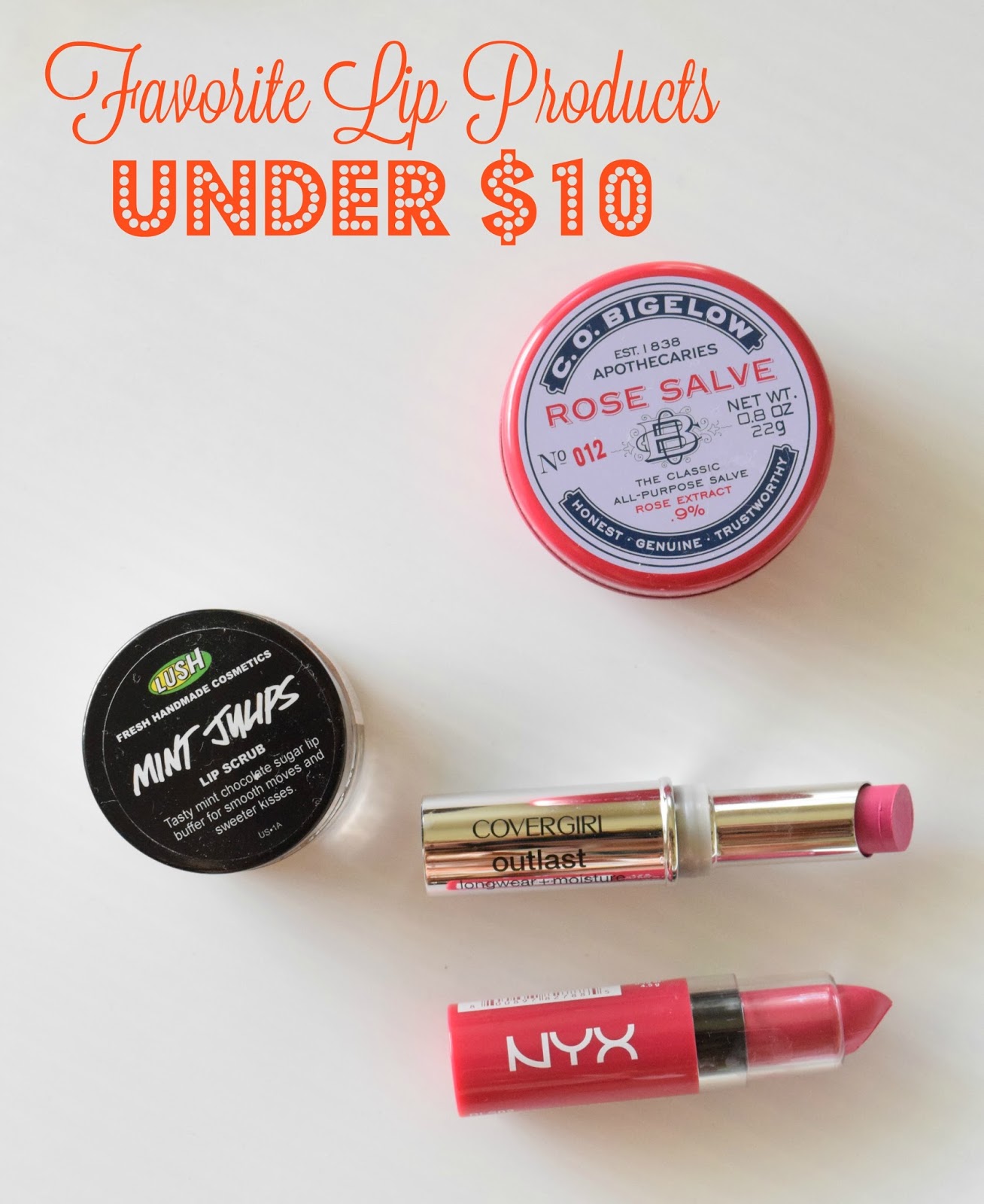 Hair & Lip Favorites Under $10 - 5 must-have items to keep in your beauty arsenal that cost less than $10 and can be picked up at Target!