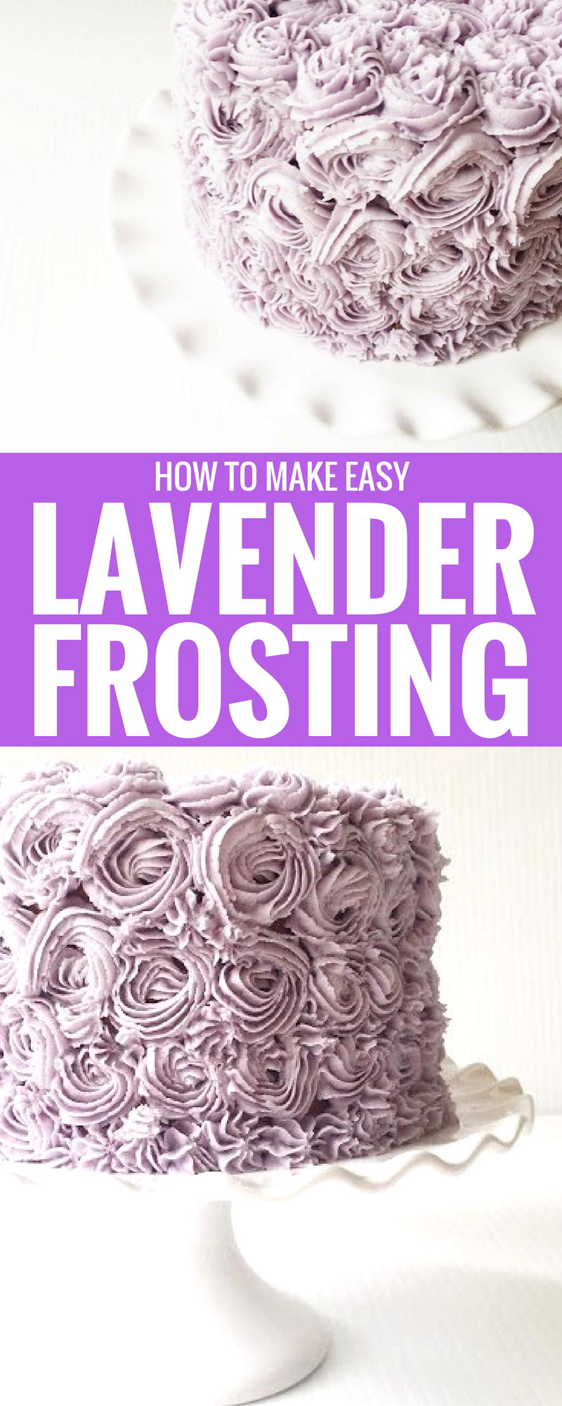 How To Make Easy Lavender Frosting - Frosting Recipe - Cooking With Essential Oils - Easy Icing For Cakes - Icing Recipe - Cake Frosting Recipe - Crusting Icing For Cakes - Buttercream Frosting - Communikait by Kait Hanson