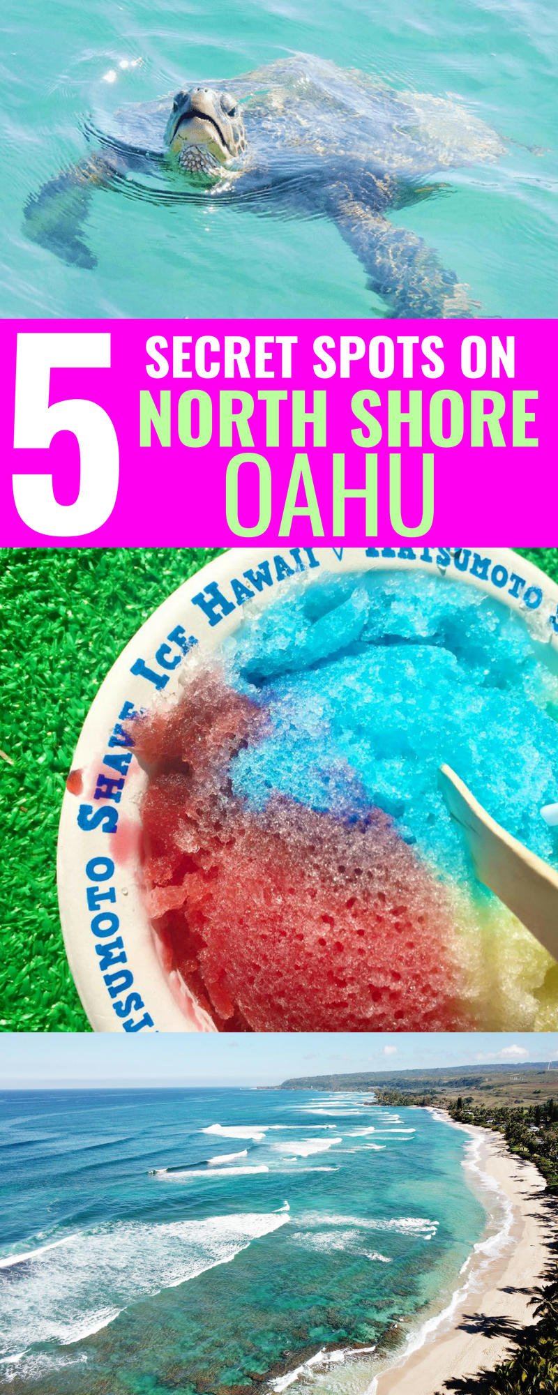 5 Must See Places On Oahu's North Shore - North Shore Oahu - Honolulu Hawaii - North Shore Hotels - North Shore Oahu Hawaii - North Shore Beaches Oahu - Oahu Northshore -North Shore Oahu Restaurants - North Shore Oahu Recommendations - Communikait by kait Hanson #oahu #hawaii #northshore