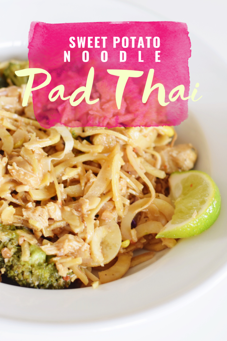 Sweet Potato Noodle Pad Thai