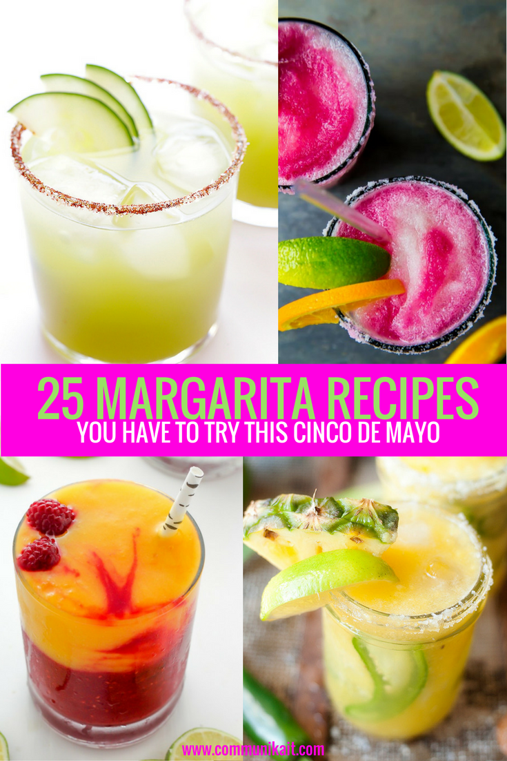 25 Margaritas For Cinco de Mayo