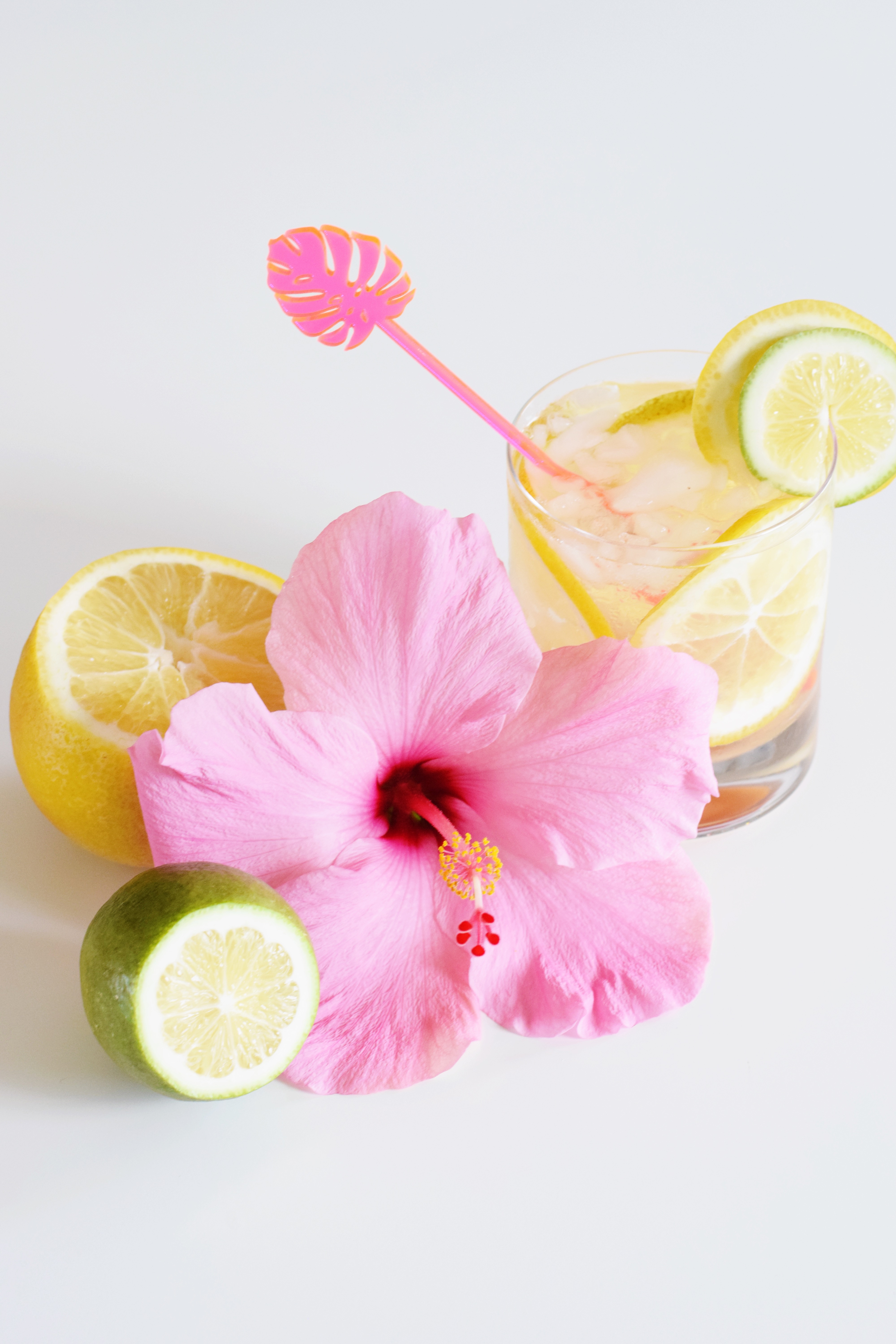 Spiked Hibiscus Lemonade - 5 On Friday - CommuniKait