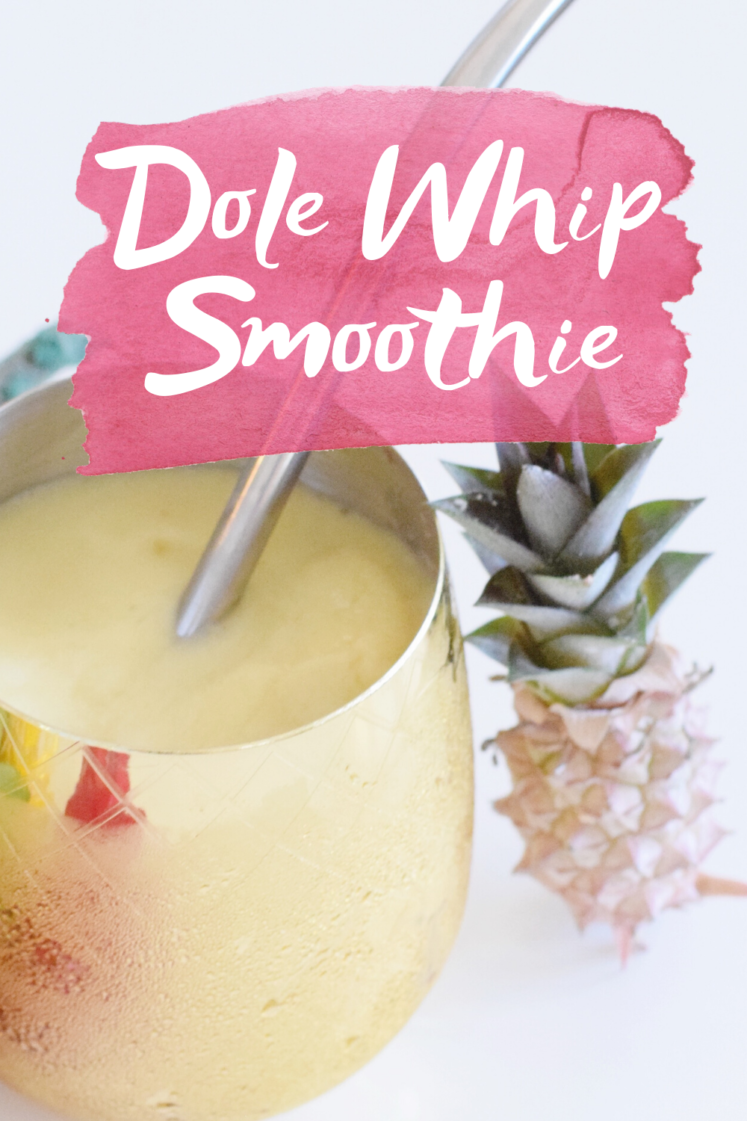 Dairy Free Dole Whip Smoothie