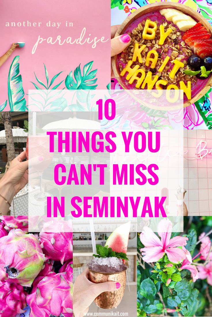 10 Things You Can’t Miss In Seminyak Bali