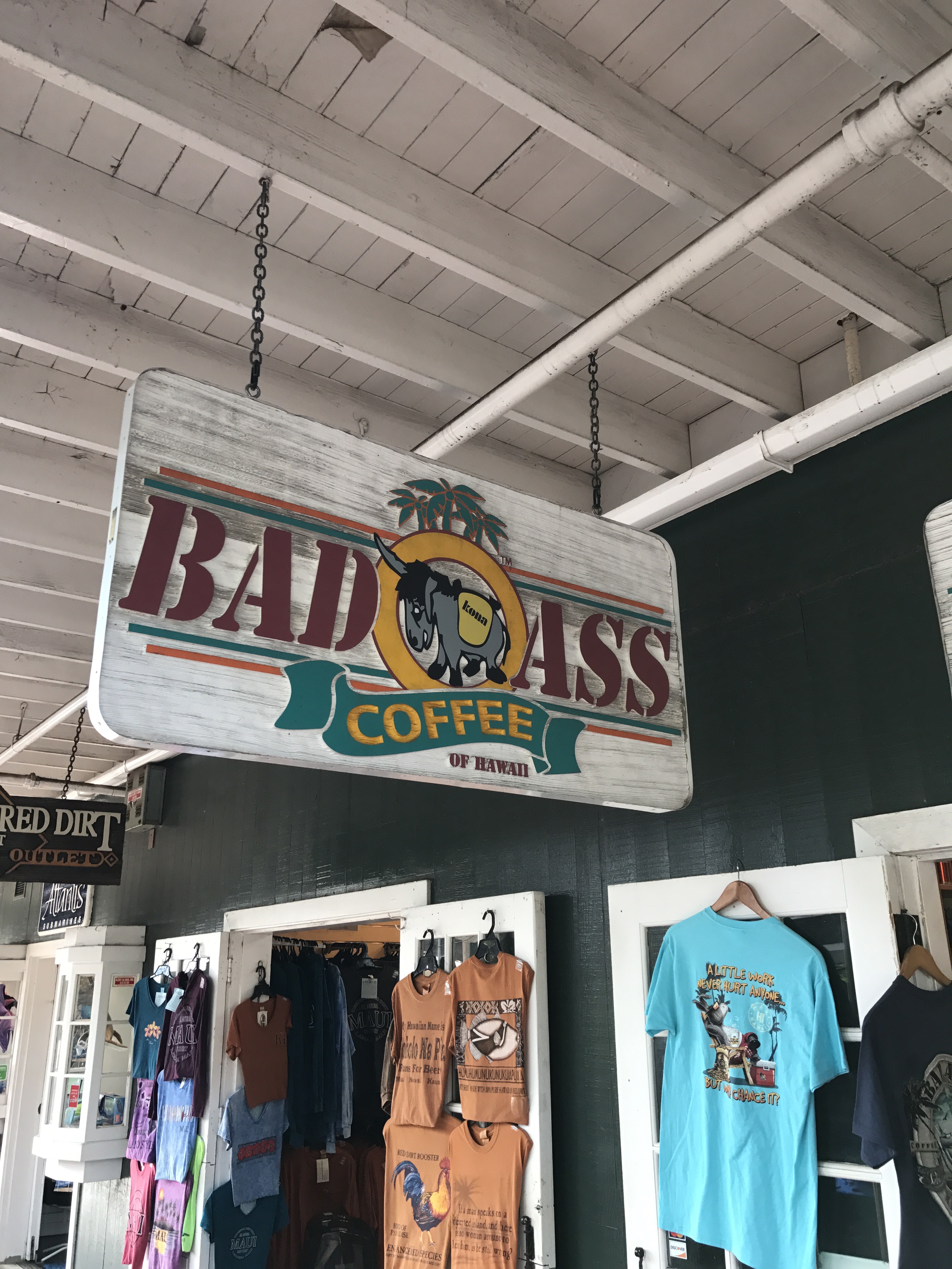 Bad Ass Coffee - Lahaina, Maui - 5 Must Visit Coffee Shops On Maui - Maui Itinerary - Hawaii Coffee - What To Do On Maui - Hawaii Travel Tips - Communikait by Kait Hanson