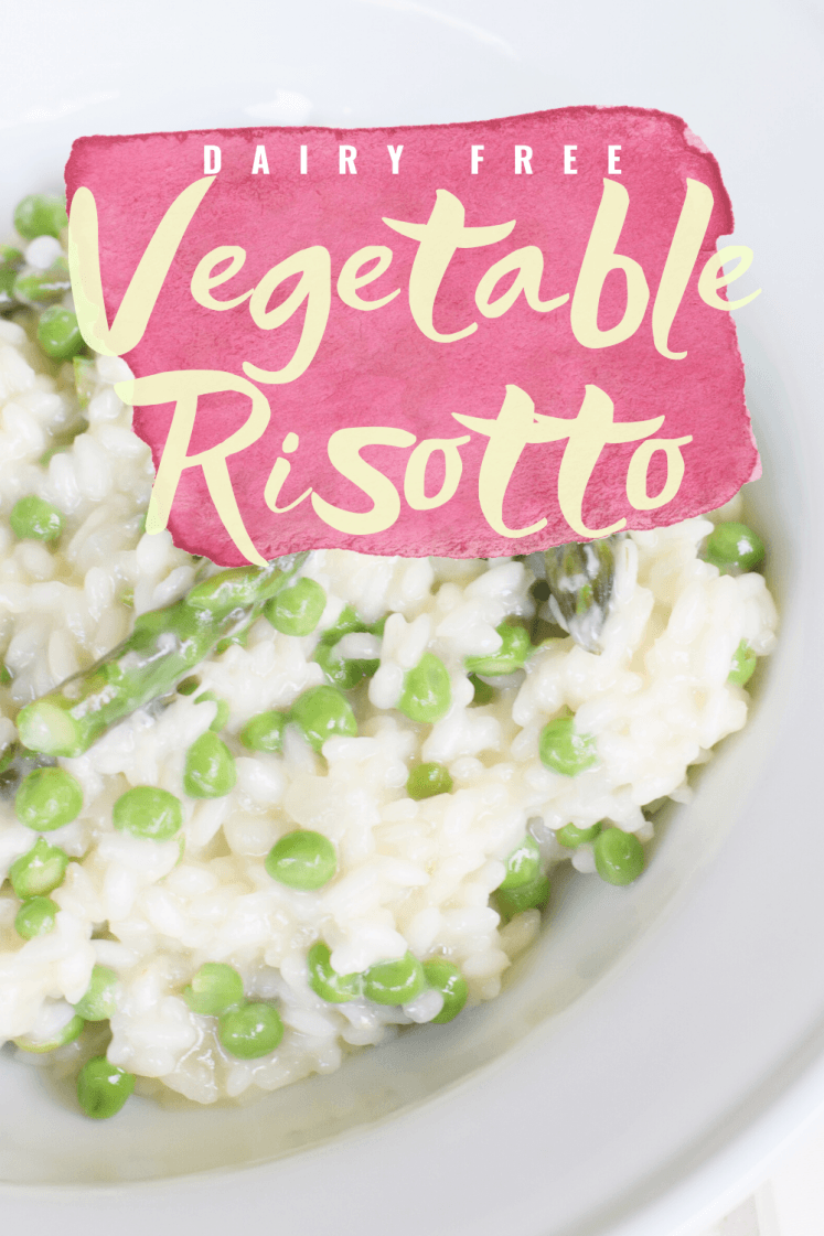 Dairy Free Creamy Asparagus Risotto