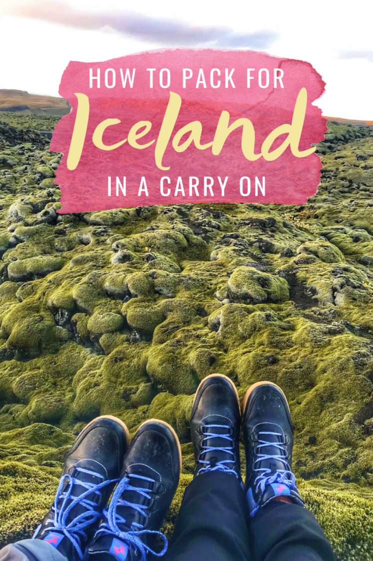 How To Pack For Iceland In A Carry-On + Packing List For Women