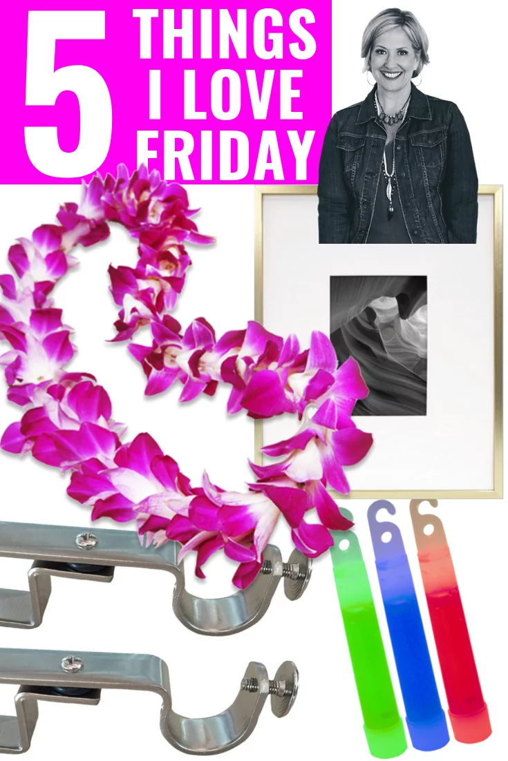 5 Things I Love Friday - Lei Day - Merrie Monarch - No No Brackets - Glow Run - Brene Brown - Daring Greatly - Perfect Gold Frame
