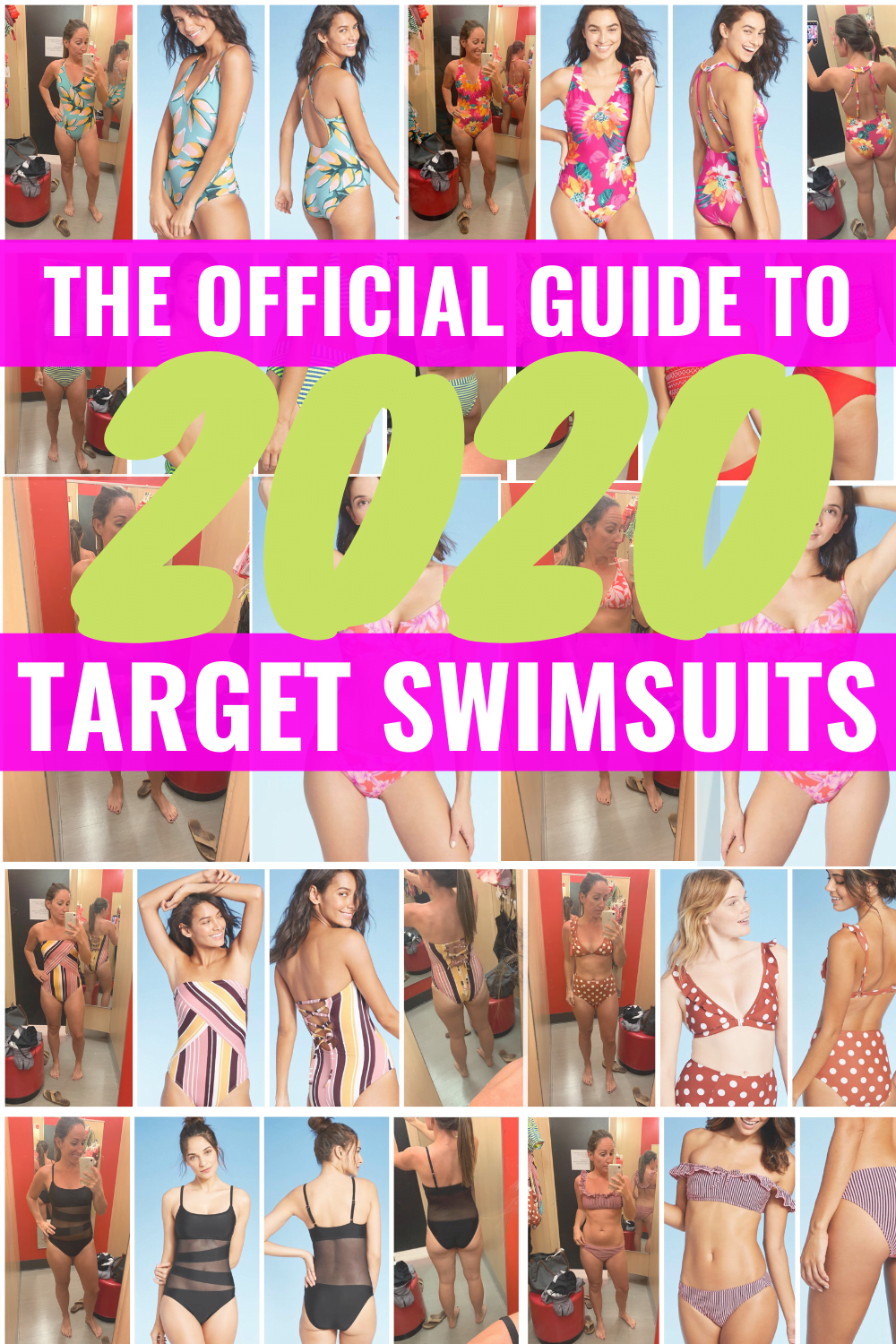 THE OFFICIAL GUIDE TO TARGET SWIMWEAR 2020 - My official dressing room try-on of Target swimsuits featuring sizing information, style details and more! | Target Bikinis - Target One Piece - Target Swimsuits - Target Swimsuits Women - One Piece Swimsuit Target - Target Women’s Swimsuits - Cute Bathing Suits At Target