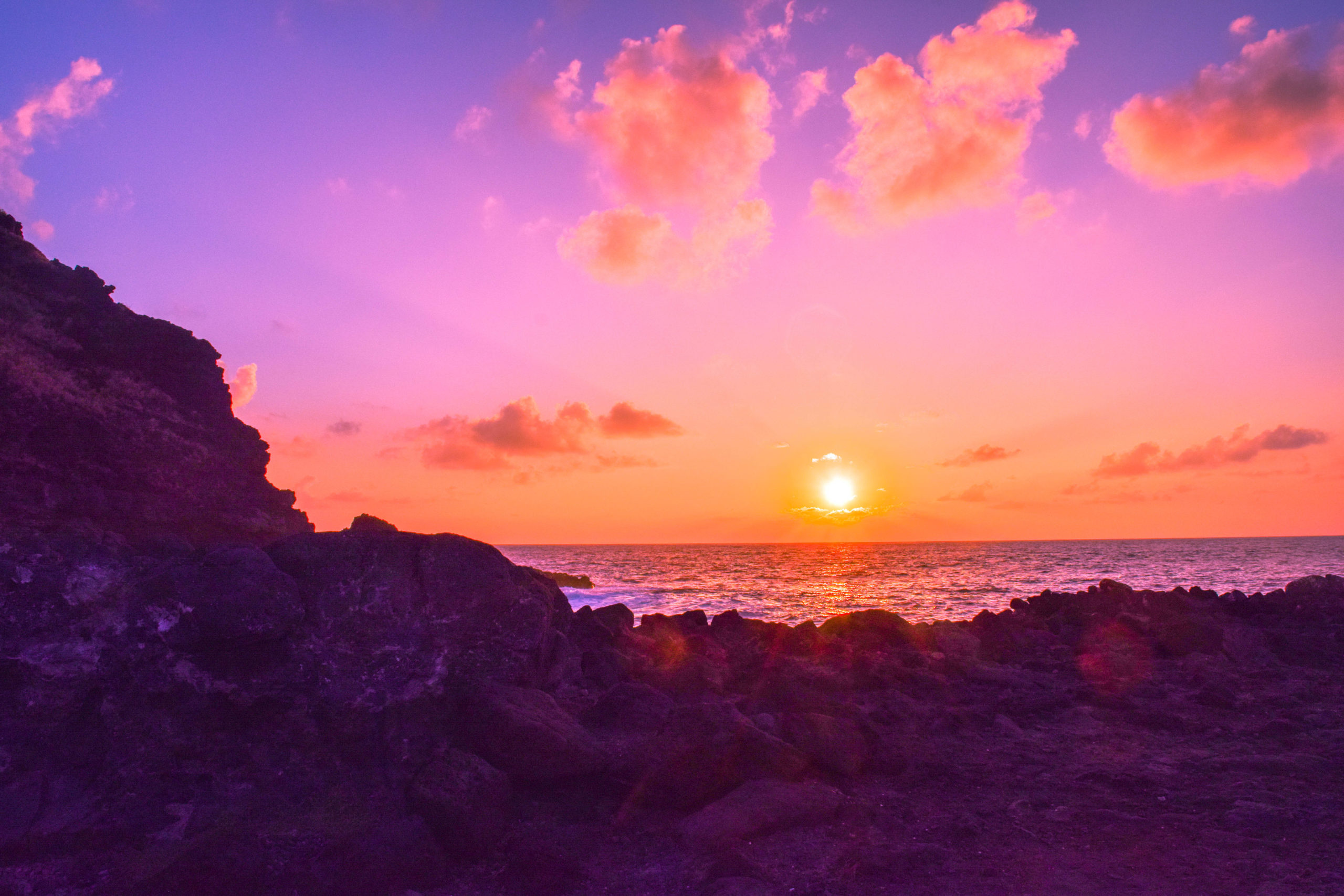 Makapuu Hawaii Sunset