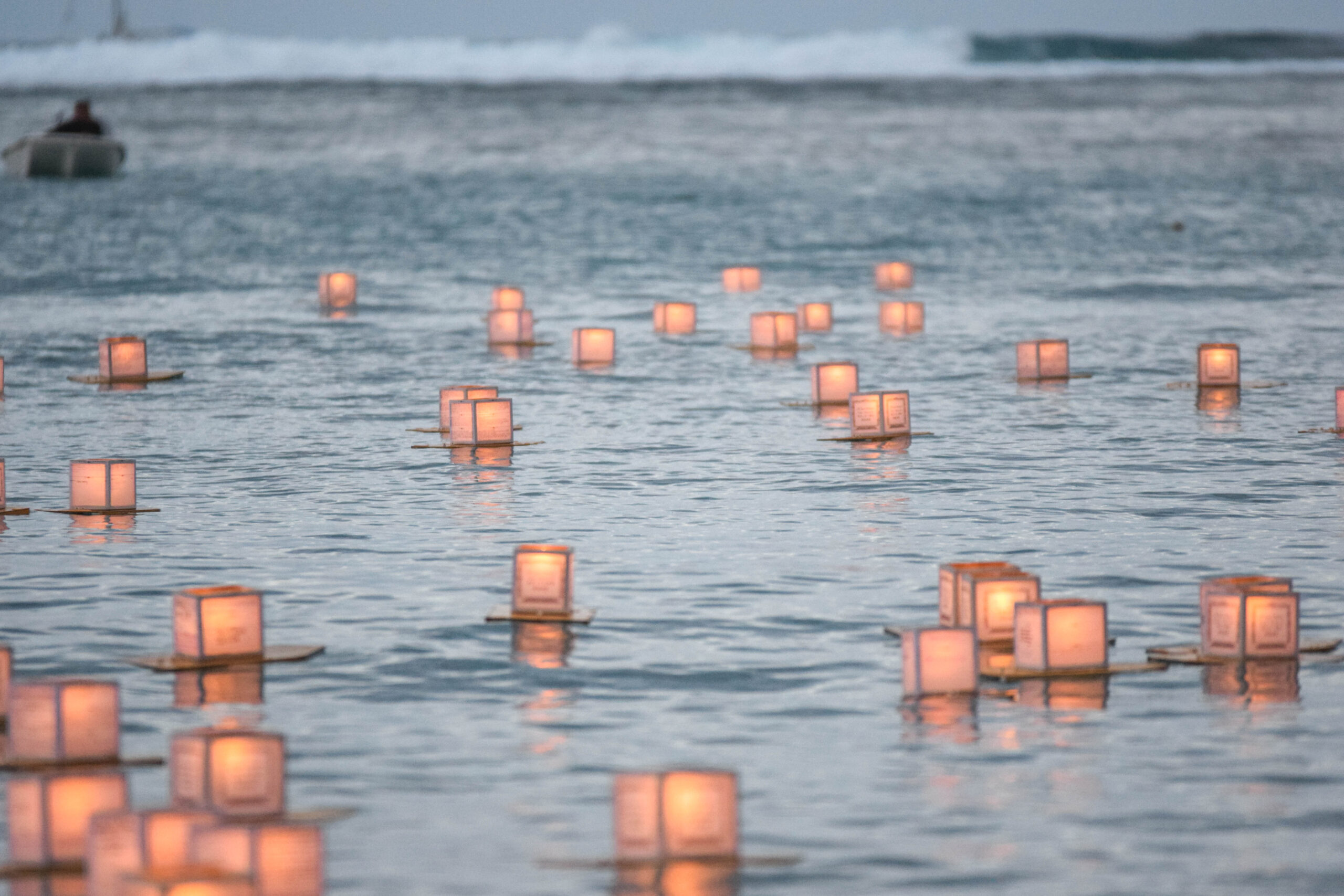Memorial Day Lantern Floating In Hawaii