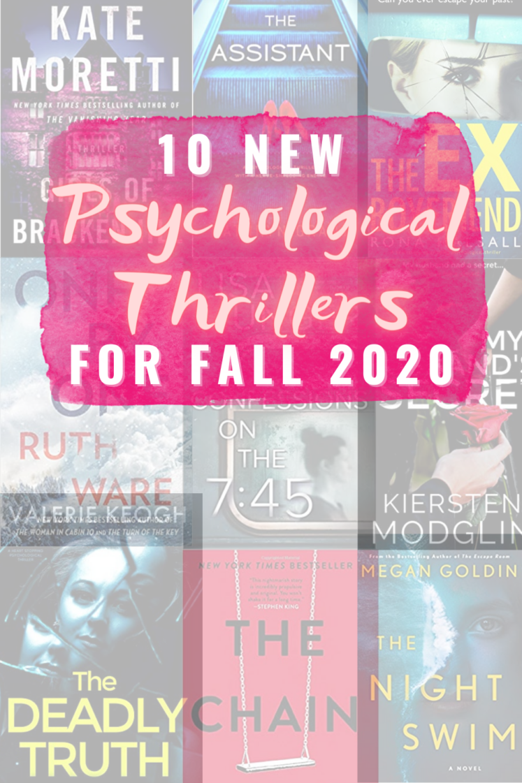 New Psychological Thrillers For Fall 2020