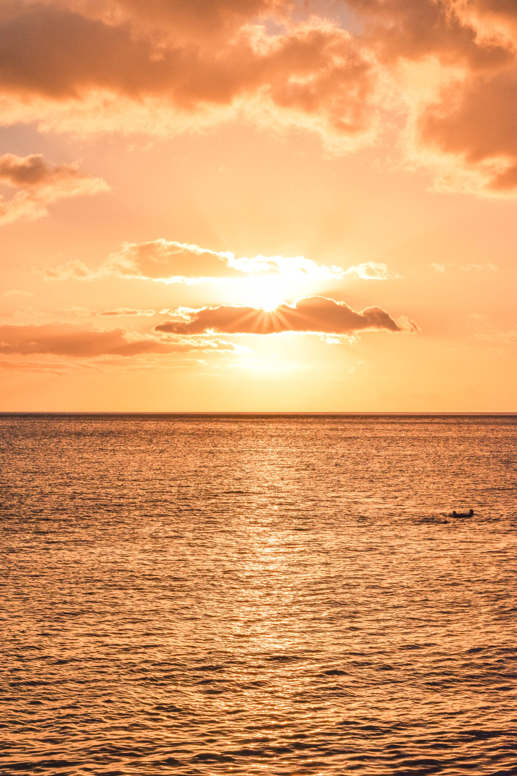 Hawaii Sunset at Electric Beach
