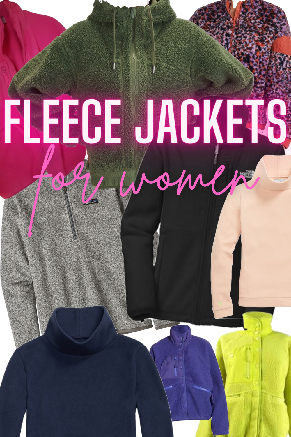 Fleece Jackets I Love - Looking for a fleece jacket? You're in luck, because I'm sharing my favorite women's fleece jackets that are perfect for chilly weather! | Womens Fleece Jackets | 2021 Fleece Jackets