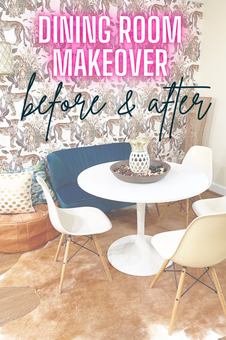 My Dining Room Makeover In Our Rental Home