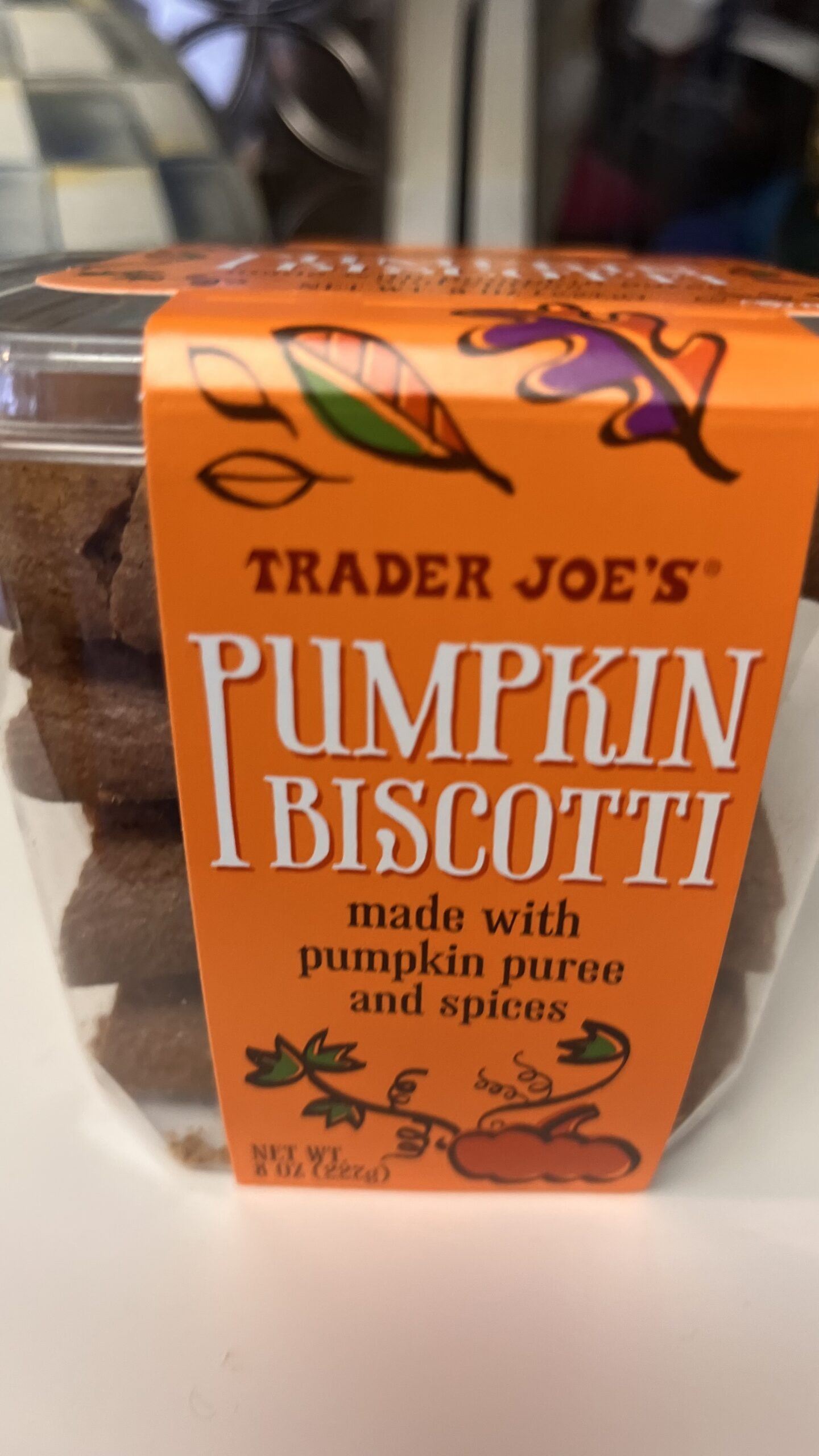 Trader Joe's Pumpkin Biscotti