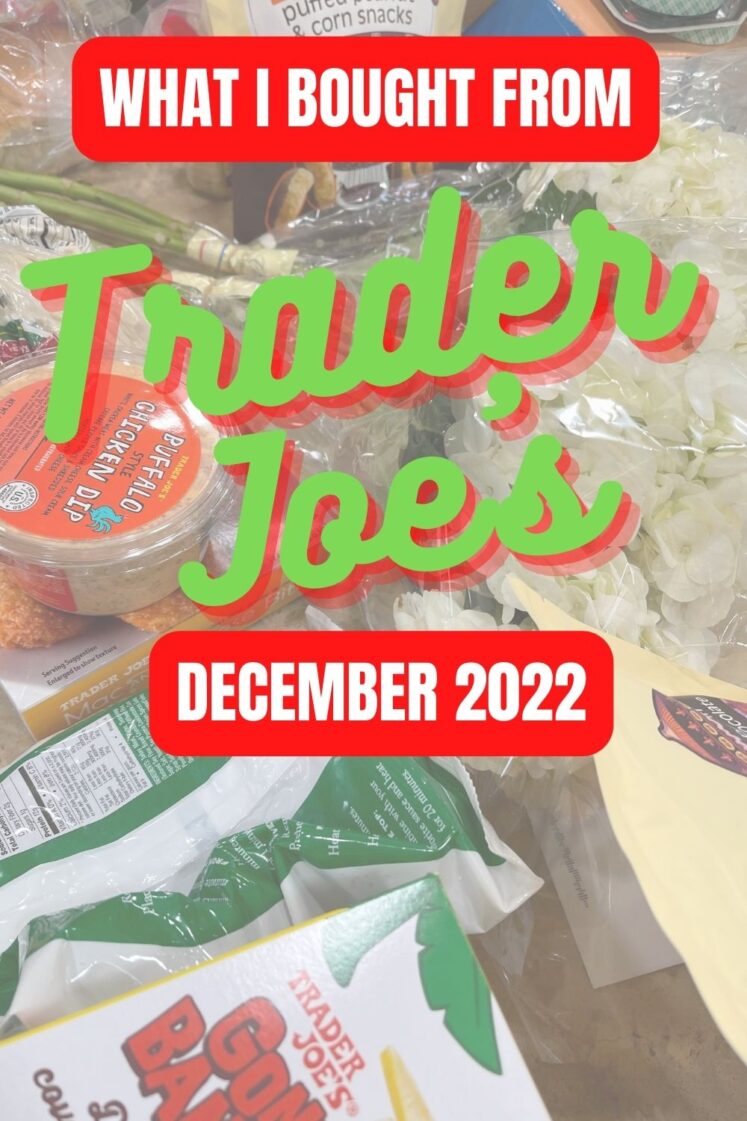 Trader Joe’s Products I Bought – December 2022