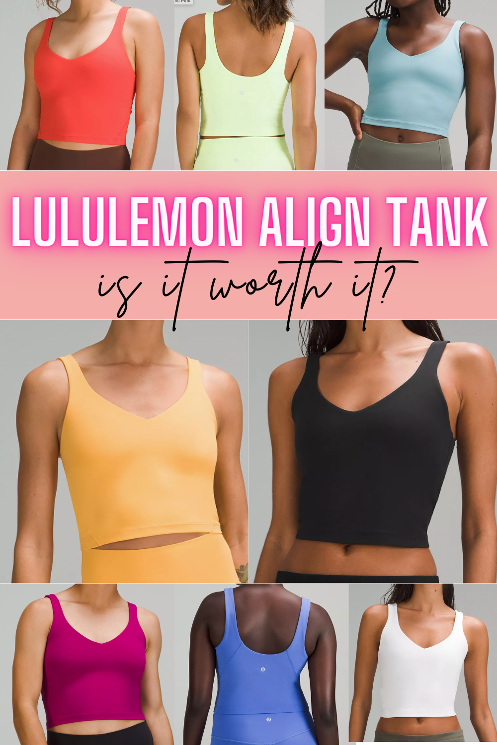 Is the Lululemon Align Tank worth it?