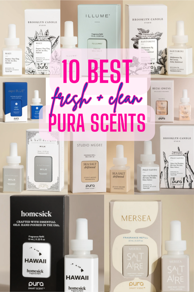 10 Best Fresh + Clean Pura Scents