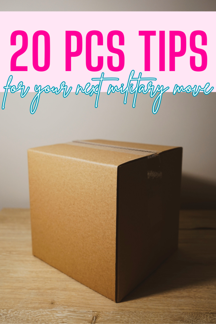 20 PCS Tips For Your Next Military Move